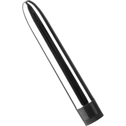 Silberner Vibrator im klassischen Design, 17,5 cm, silber