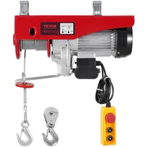 Vevor Seilwinde Metall 1200 kg 12 m grau