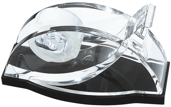 Produktbild Wedo Tischabroller »acryl exklusiv« schwarz, 15.1x8.3x6.9 cm