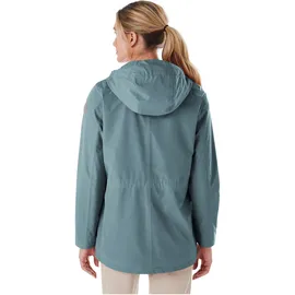 G.I.G.A. DX by killtec Damen Funktionsjacke/Outdoorjacke wasserdicht mit Kapuze Damen, Funktionsjacke OOGS 1, 36, blau Rauchblau343