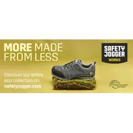 Safety Jogger Morris S1P 43 Schutzklasse nach EN ISO 20345: S1P, Schwarz)