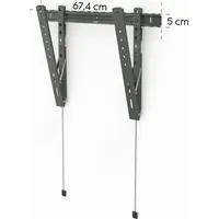 Hama Ultraslim", 229 cm (90 (Wand, 90", 80 kg),