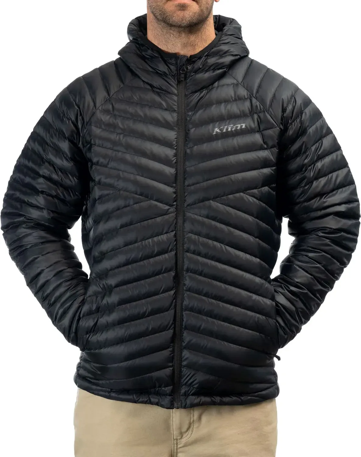 Klim Arete Hooded, veste en duvet - Noir - M