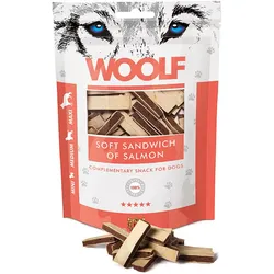 WOOLF Soft Sandwich Of Salmon 100g weiche Sandwiches mit Lachs