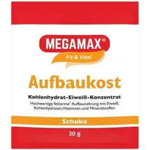 MEGAMAX Aufbaukost Schoko Pulver 30 g