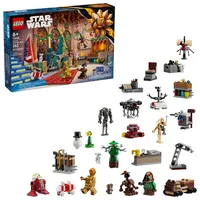 Lego 75418 Star Wars Adventskalender 2025 - Weihnachtskalender mit 24 Überraschungen & 263 Teilen