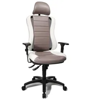 TOPSTAR Head Point RS mit Armlehnen mit Kopfstütze weiß