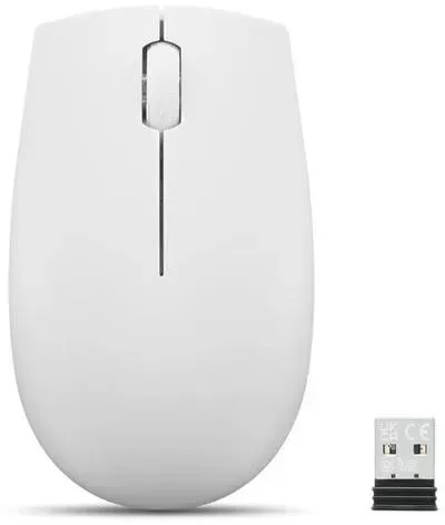 Lenovo Raton 300 Wireless Mouse?Grau Beidhändig Rf Wireless Optisch 1000 Dpi