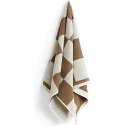 Check Handtuch 50 x 100 cm Kaffee
