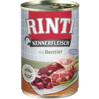 Rinti Kennerfleisch Rentier Nassfutter