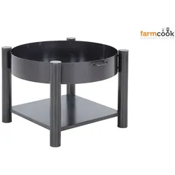 FARMCOOK FEUERSCHALE  PAN 33 Ø 80 zerlegt  Feuerstelle