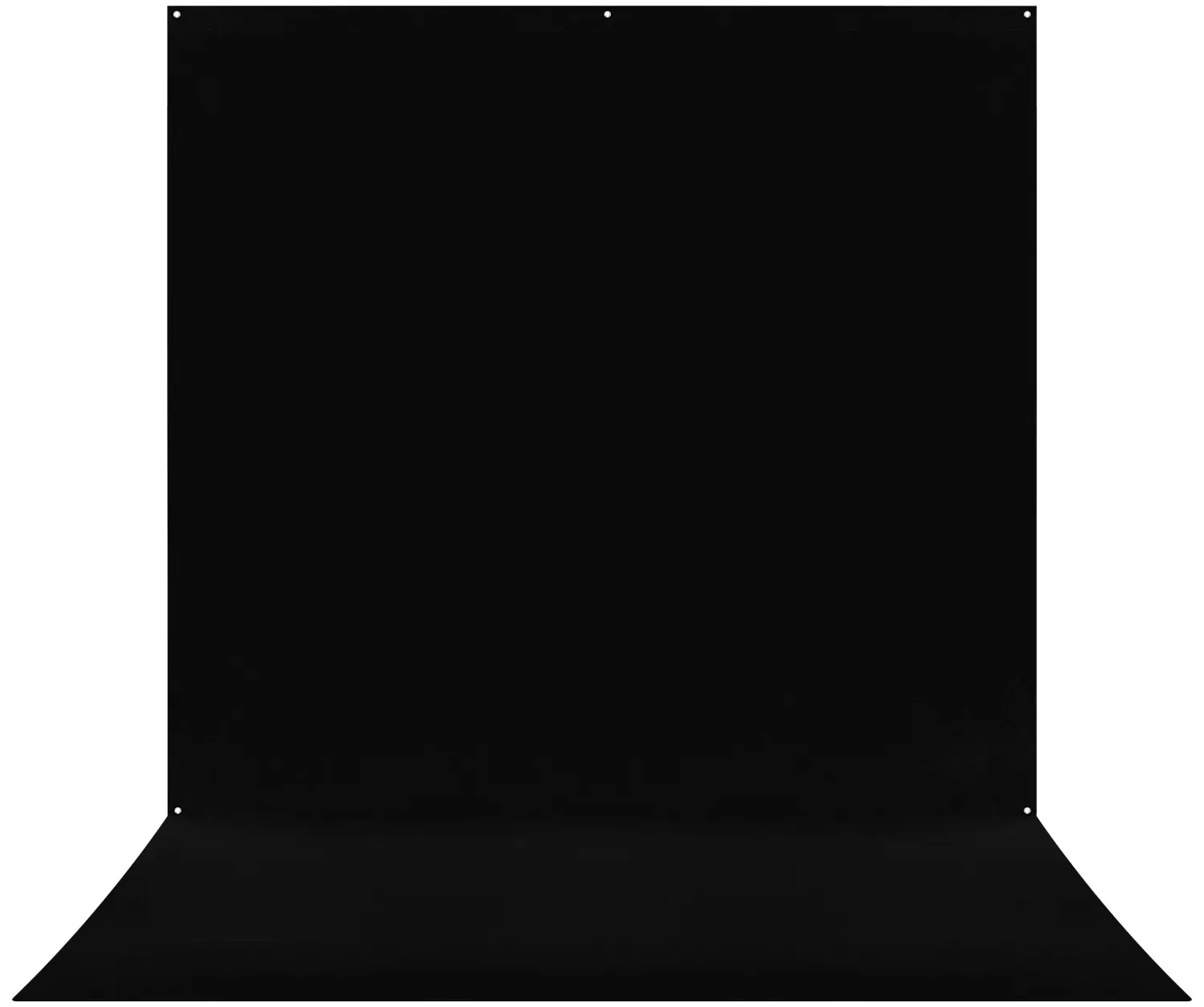 WESTCOTT X-Drop Pro Wrinkle-Resistant Backdrop Kit mit HG schwarz (2.4m x 3.90 (Angebot)