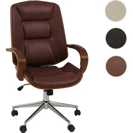 Mendler HWC-O83 Kunstleder Rotbraun