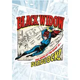 KOMAR Deko-Sticker Black Widow Classic 50 x 70 cm