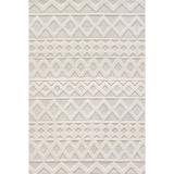 XXXLutz Webteppich Creme, Beige, - 140x200 cm