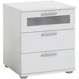 FMD Nachtschrank Jack 45 x 38 x 53,5 cm Weiß