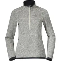 Bergans KAMPHAUG KNITTEDW HALF ZIP Rollkragenpullover Beige L