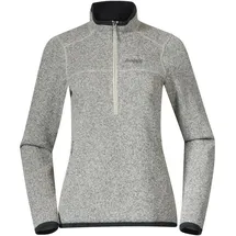 Bergans KAMPHAUG KNITTEDW HALF ZIP Rollkragenpullover Beige L