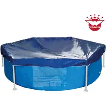 Happy People Poolabdeckung blau Ø400 cm