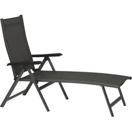 MWH Das Original Elements Klappliege 145 x 70 x 104,5 cm anthrazit