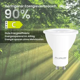 Lumiled LED Spot 10er Pack 5,2W GU10 720 lm warmweiß