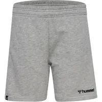 Hummel hmlMOVER Cotton Bermuda Shorts Kids, Grey Melange, 140