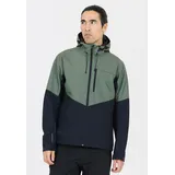 Whistler Softshelljacke "RODNEY", Herren, Gr. L, grün (grün, blau), 100% Polyester, mehrfarbig, unifarben, normal, ohne Ausschnitt, Jacken Softshelljacke, mit wind- und wasserdichter Membran