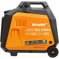 BELMONT Power Generator BG3300i, 3 kW, Inverter, Silent, orange