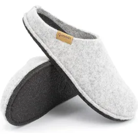Gottstein Pantoffeln Hellgrau 38