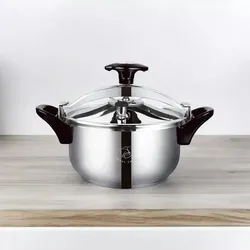 Royal Swiss Schnellkochtopf, Dampfkocher 8 Liter schnellkocher aus Edelstahl