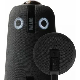Owl Labs Meeting Owl 4+ – erhöht die Audio-Reichweite in größeren Räumen um 2,5 Meter in Richtung des Mikrofons