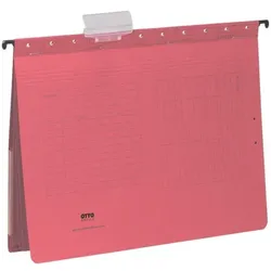 OTTO Office Mehrfach-Hängehefter »Kredit und Personal« rot