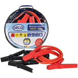 Alca Starthilfekabel max. 200 A 2 x 2,2 m Rot/Schwarz