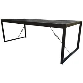 Villa Möbel Boaz 180 x 90 x 76 cm schwarz