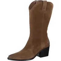 Paul Green Stiefel 8115-046, Rauleder, braun, Damen EU / 4 UK