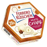Ferrero KÜSSCHEN White Crispy Pralinen 20 St.
