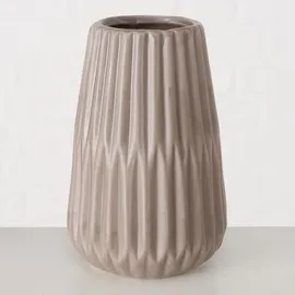 Boltze Vase Esko 2er-Set: Dunkelbraun