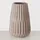 Boltze Vase Esko 2er-Set: Dunkelbraun