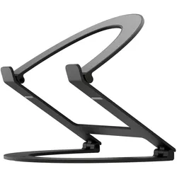 Twelve South Curve Flex Foldable Laptop Stand Black Flexibel einstellbare Laptop-Halterung, Hergestellt aus hochwertigem Aluminium