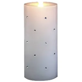 Konstsmide LED-Echtwachskerze 75 mm x 168 mm warmweiß