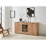 Home Affaire Sideboard »LEVITA«, Kommode, Breite 164 cm, beige