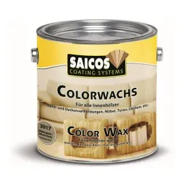 Saicos Colorwachs, Holzwachs, silbergrau 3017500 , 2,5 l - Dose