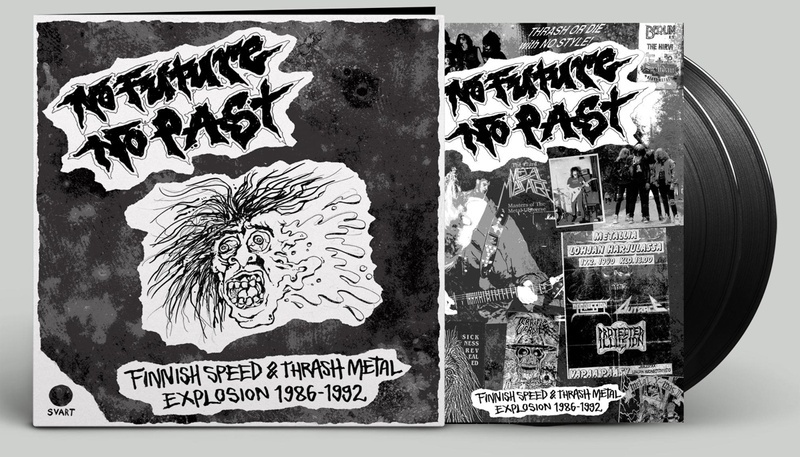 No Future No Past - Finnish Speed & Thrash Metal (Vinyl) - Various Artists  Various. (LP)