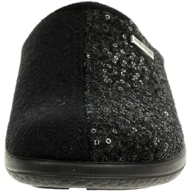 ROHDE Bari Schuhe Damen Hausschuhe Pantoffeln Softfilz Weite G, Größe:38 EU,