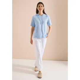 Cecil Hoodie Struktur Blau XL