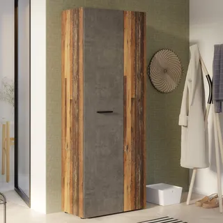 Forte Mehrzweckschrank, »NET306«, Mehrzweckschrank, inklusive Einlegböden, verschiedene Dekore, grau