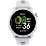 COROS Pace 4 GPS 43 mm Silikonarmband Weiß 22 mm