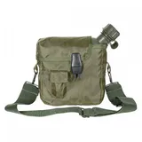 Max Fuchs MFH US Feldflasche, eckig, mit Hülle, 2 Qt (oliv)