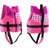 CRESSI Froggy Neoprene Swim Vest - Schwimmweste für Kinder Ausgestattet mit Zwei Griffen – Schwimmwesten als Schwimmhilfe & für das Gleichgewicht im Wasser- Rosa/Flieder - S: 2/3 Jahre