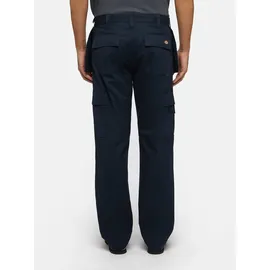 Dickies Arbeitshose "Dickies Workwear Hosen M DICKIES EVERYDAY TROUSERS mit Holster", Mädchen, Gr. 30x32, Länge 32, blau (schwarz navy), Obermaterial: 65% Polyester, 35% Baumwolle, Hosen Arbeitshose
